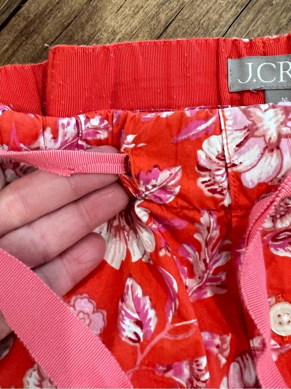 J. Crew Pajamas Medium
Long-sleeve cotton poplin pajama set in poppy fields. - Picture 6 of 11
